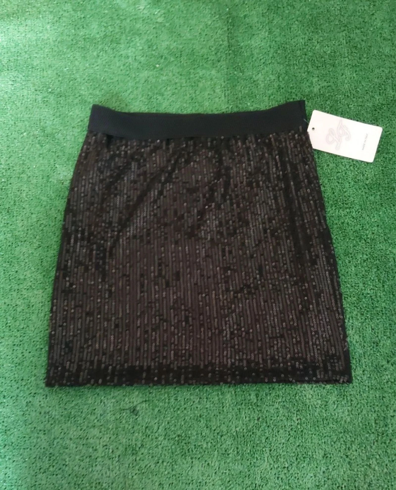 🏵falda lentejuelas talla 34-36🏵